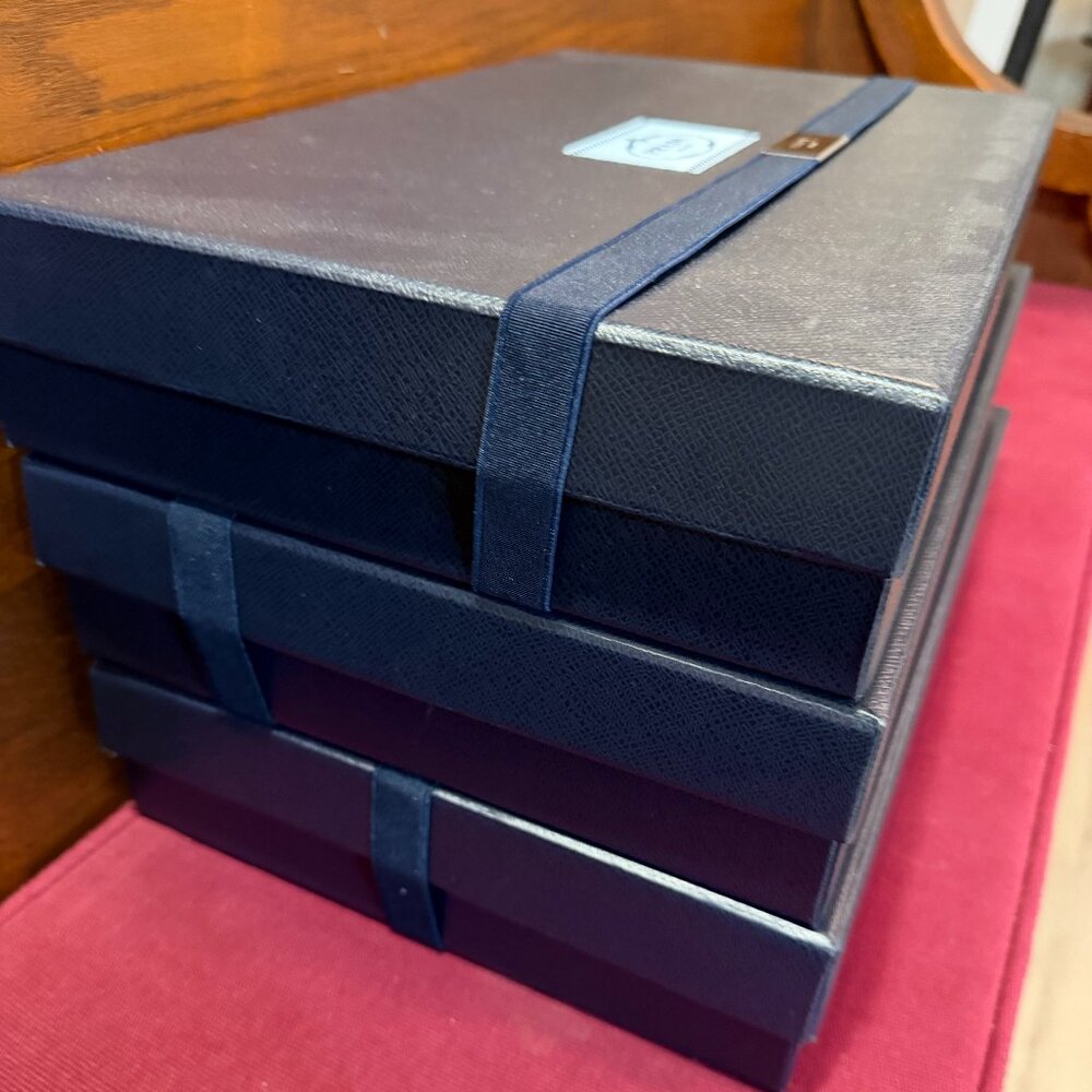 Prada Set of 3 Clothing Gift Boxes – Luxury Collector Set with Logo Ribbon - Picture 6 of 9